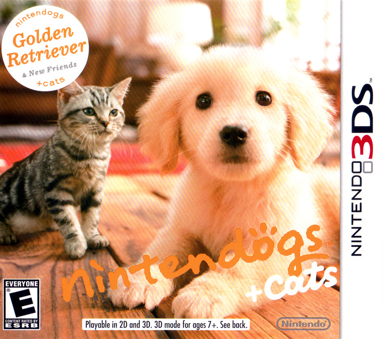 Nintendogs + Cats: Golden Retriever & New Friends